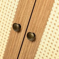 Krle 2-Door Acorn Accent Cabinet with Shelves by JAYDEN CREATION -JAYDEN CREATION Sales acorn jayden creation display cabinets hsczs0270 acorn 4f 1000