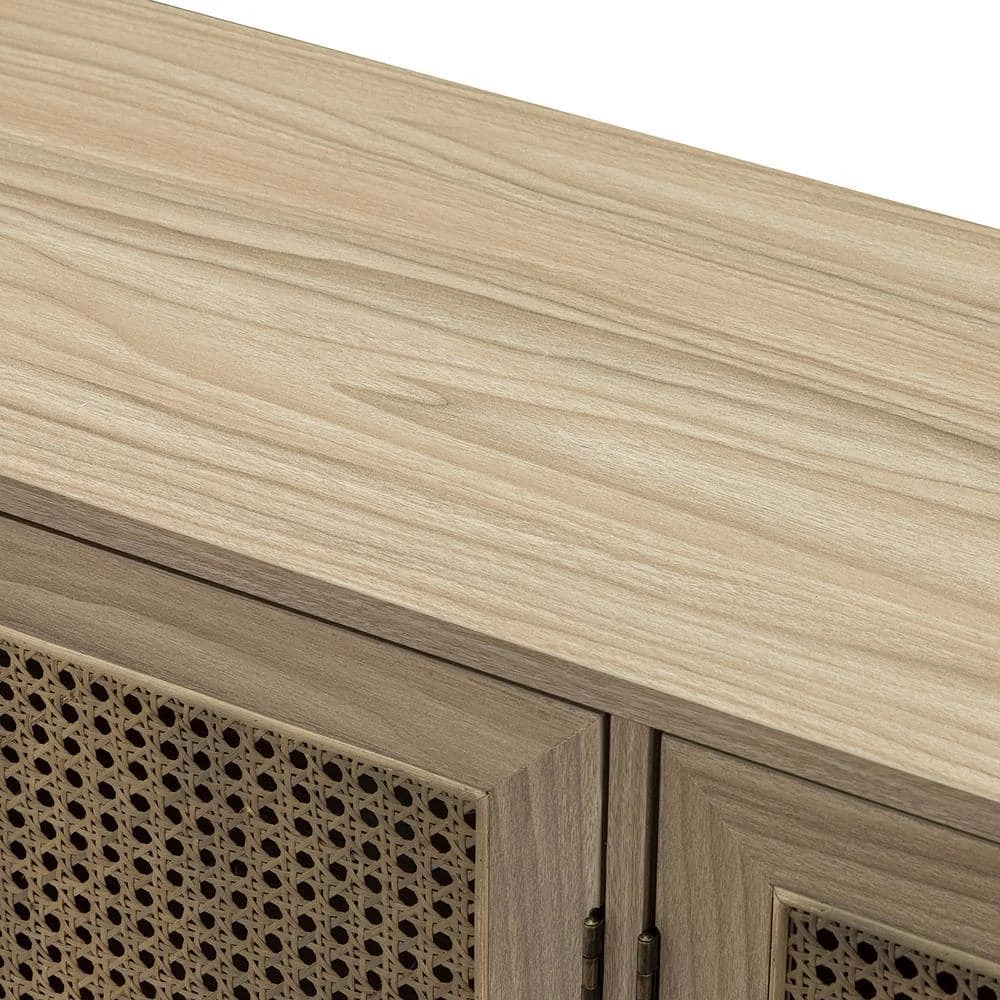 Buthrotos 58 in. W Acorn TV Stand for TVs up to 65 in. with Shelf by JAYDEN CREATION 6 Buthrotos 58 in. W Acorn TV Stand for TVs up to 65 in. with Shelf by JAYDEN CREATION - Image 6