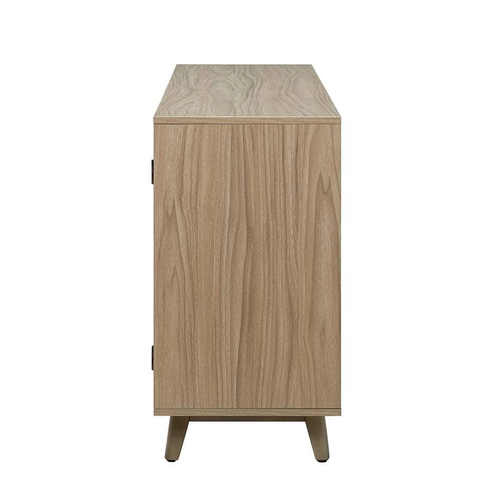 Buthrotos 58 in. W Acorn TV Stand for TVs up to 65 in. with Shelf by JAYDEN CREATION 2 Buthrotos 58 in. W Acorn TV Stand for TVs up to 65 in. with Shelf by JAYDEN CREATION - Image 2