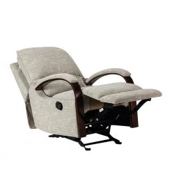 Deccan Beige Manual Rocking Recliner for Living Room by JAYDEN CREATION -JAYDEN CREATION Sales beige jayden creation recliners hrchl0244 beige 44 1000
