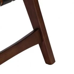 Igor Black Side Chair with Rubber Wood Legs by JAYDEN CREATION -JAYDEN CREATION Sales black jayden creation accent chairs chaf0238 black s2 fa 1000