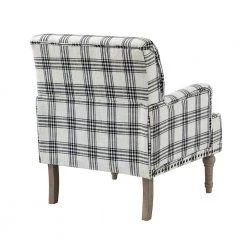 Belluno Black Armchair with Nailhead Trim by JAYDEN CREATION -JAYDEN CREATION Sales black jayden creation accent chairs chm0405 black c3 1000