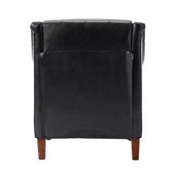 Lapithae Black Armchair with Nailhead Trim by JAYDEN CREATION 12 Lapithae Black Armchair with Nailhead Trim by JAYDEN CREATION -JAYDEN CREATION Sales black jayden creation accent chairs chwh0516 black 66 1000