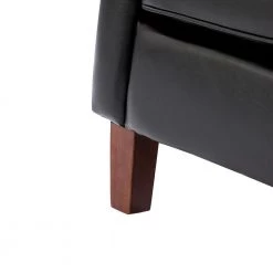 Lapithae Black Armchair with Nailhead Trim by JAYDEN CREATION 17 Lapithae Black Armchair with Nailhead Trim by JAYDEN CREATION -JAYDEN CREATION Sales black jayden creation accent chairs chwh0516 black fa 1000