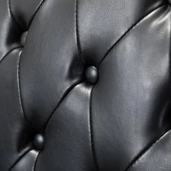 Micaela Black Swivel Executive Chair with Nailhead Trim by JAYDEN CREATION -JAYDEN CREATION Sales black jayden creation executive chairs ofhc0212 black 44 1000