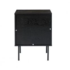 Orena 19.7 in. W x 15.7 in. D x 25.2 in. H 2-Drawer Black Nightstand (Set of 2) by JAYDEN CREATION -JAYDEN CREATION Sales black jayden creation nightstands nsbsd0390 black s2 66 1000
