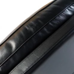 Theresa Black Cigar Genuine Cigar Leather Recliner with Nailhead Trim (Set of 2) by JAYDEN CREATION -JAYDEN CREATION Sales black jayden creation recliners rclb0191 black s2 44 1000