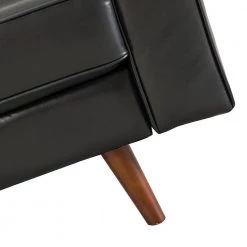 Agamemnon 82 in. Black Genuine Leather Straight Sofa with Solid Wood Legs by JAYDEN CREATION 17 Agamemnon 82 in. Black Genuine Leather Straight Sofa with Solid Wood Legs by JAYDEN CREATION -JAYDEN CREATION Sales black jayden creation sofas couches sfxa0392 black a b fa 1000