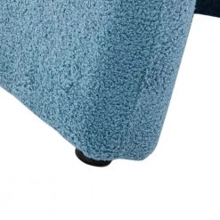 Baudoin Blue Barrel Chair with Polyester Fabric (Set of 2) by JAYDEN CREATION -JAYDEN CREATION Sales blue jayden creation accent chairs chm0353 blue s2 fa 1000