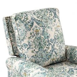 Orlando Blue Manual Swivel Glider Recliner with Swivel Base by JAYDEN CREATION 15 Orlando Blue Manual Swivel Glider Recliner with Swivel Base by JAYDEN CREATION -JAYDEN CREATION Sales blue jayden creation recliners rchd0623 blue 1f 1000