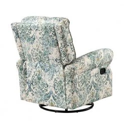 Orlando Blue Manual Swivel Glider Recliner with Swivel Base by JAYDEN CREATION 13 Orlando Blue Manual Swivel Glider Recliner with Swivel Base by JAYDEN CREATION -JAYDEN CREATION Sales blue jayden creation recliners rchd0623 blue c3 1000