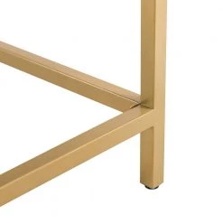 Zulma Blue 64 in. Writing Desk with Golden Base by JAYDEN CREATION -JAYDEN CREATION Sales blue jayden creation writing desks dkhn0066 blue fa 1000