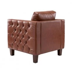 P1 a cido Brown Club Chair with Nailhead Trim by JAYDEN CREATION -JAYDEN CREATION Sales brown jayden creation accent chairs chxr0291 brown c3 1000