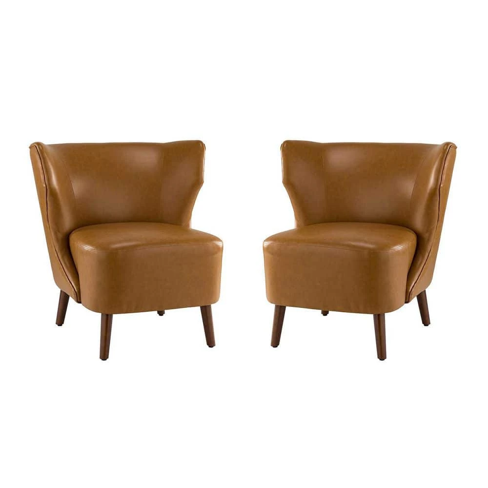 Abas Camel Side Chair with Wingback (Set of 2) by JAYDEN CREATION 1 Abas Camel Side Chair with Wingback (Set of 2) by JAYDEN CREATION