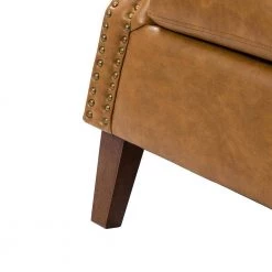 Gianluigi Camel ArmChair with Rolled Arms by JAYDEN CREATION -JAYDEN CREATION Sales camel jayden creation accent chairs chwh0413 camel fa 1000