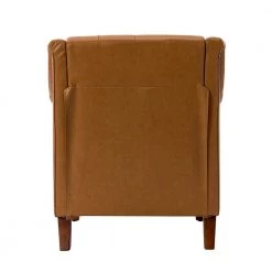 Lapithae Camel Armchair with Nailhead Trim (Set of 2) by JAYDEN CREATION -JAYDEN CREATION Sales camel jayden creation accent chairs chwh0516 camel s2 66 1000