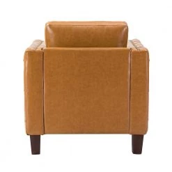 P1 a cido Camel Club Chair with Nailhead Trim (Set of 2) by JAYDEN CREATION -JAYDEN CREATION Sales camel jayden creation accent chairs chxr0291 camel s2 66 1000