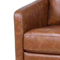 Denver Camel Swivel Chair with a Swivel Base (Set of 2) by JAYDEN CREATION -JAYDEN CREATION Sales camel jayden creation accent chairs knm527 camel s2 4f 1000