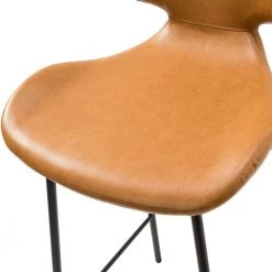 Lorestan Camel Counter & Bar Stool with Low Back Set of 2 by JAYDEN CREATION -JAYDEN CREATION Sales camel jayden creation bar stools bshlq0357 camel 4f 1000