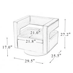 Ferrero Camel Swivel Barrel Chair with Metal Base (Set of 2) by JAYDEN CREATION 18 Ferrero Camel Swivel Barrel Chair with Metal Base (Set of 2) by JAYDEN CREATION -JAYDEN CREATION Sales camel jayden creation dining chairs chm0444 camel s2 76 1000