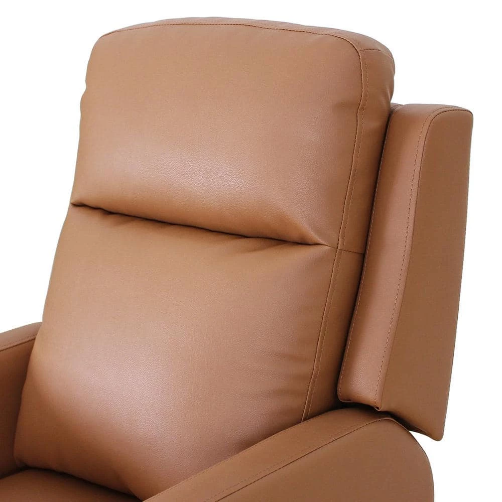 Coral Camel Swivel Recliner by JAYDEN CREATION 6 Coral Camel Swivel Recliner by JAYDEN CREATION - Image 6