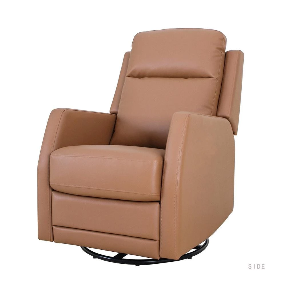 Coral Camel Swivel Recliner by JAYDEN CREATION 1 Coral Camel Swivel Recliner by JAYDEN CREATION
