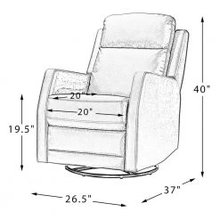 Coral Camel Swivel Recliner by JAYDEN CREATION 18 Coral Camel Swivel Recliner by JAYDEN CREATION -JAYDEN CREATION Sales camel jayden creation recliners knm546 camel 76 1000