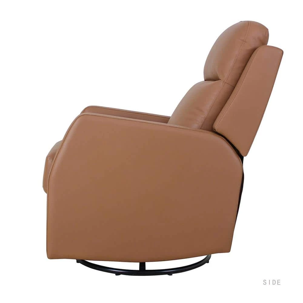 Coral Camel Swivel Recliner by JAYDEN CREATION 2 Coral Camel Swivel Recliner by JAYDEN CREATION - Image 2