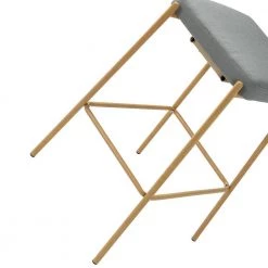 Conrado Bar Stool with Metal Base, set of 2,Charcoal by JAYDEN CREATION -JAYDEN CREATION Sales charcoal jayden creation bar stools bsksd0391 charcoal fa 1000