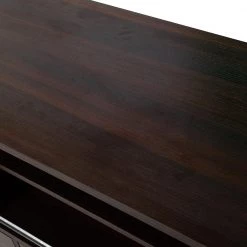 Cao 57 in Espresso TV Stand for TVs up to 65 in. Corn with Shelf by JAYDEN CREATION -JAYDEN CREATION Sales espresso jayden creation tv stands hzstvs0249 espresso 1f 1000