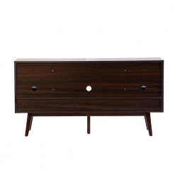 Cao 57 in Espresso TV Stand for TVs up to 65 in. Corn with Shelf by JAYDEN CREATION -JAYDEN CREATION Sales espresso jayden creation tv stands hzstvs0249 espresso 66 1000