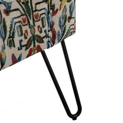 Dionisio Floral Upholstery Side Chair with Floral Pattern Set of 2 by JAYDEN CREATION -JAYDEN CREATION Sales floral jayden creation accent chairs chm0173 floral s2 fa 1000