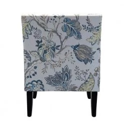 Herrera Blue and Yellow Nailhead Trim Arm Chair by JAYDEN CREATION -JAYDEN CREATION Sales floral jayden creation accent chairs chs18393 1 66 1000