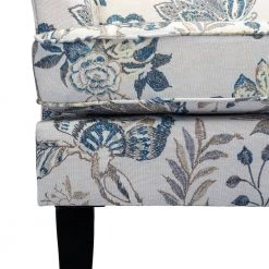 Herrera Blue and Yellow Nailhead Trim Arm Chair by JAYDEN CREATION -JAYDEN CREATION Sales floral jayden creation accent chairs chs18393 1 fa 1000