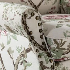 Auria Floral Arm Chair with Nailhead Trim by JAYDEN CREATION 14 Auria Floral Arm Chair with Nailhead Trim by JAYDEN CREATION -JAYDEN CREATION Sales floral jayden creation accent chairs chws0213 floral 4f 1000