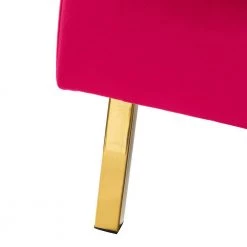 Anika Golden Base Fushia Comfy Arm Chair (Set of 2) by JAYDEN CREATION 17 Anika Golden Base Fushia Comfy Arm Chair (Set of 2) by JAYDEN CREATION -JAYDEN CREATION Sales fushia jayden creation accent chairs chm0014 fushia s2 fa 1000