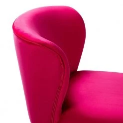 Basilio Fushia Accent Chair with Nailhead Trim by JAYDEN CREATION -JAYDEN CREATION Sales fushia jayden creation accent chairs chm0106 fushia 44 1000