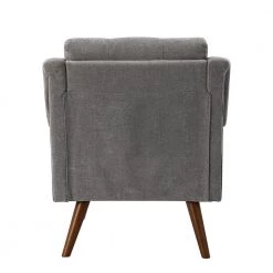 Oechalia Grey Armchair with Button-tufted set of 2 by JAYDEN CREATION -JAYDEN CREATION Sales gray jayden creation accent chairs chwh0526 grey s2 66 1000