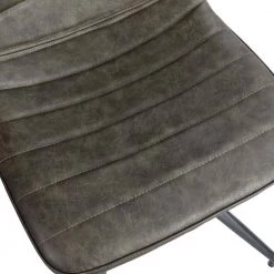 Levant Green Faux Leather Side Chair with Split Metal Legs (Set of 2) by JAYDEN CREATION 14 Levant Green Faux Leather Side Chair with Split Metal Legs (Set of 2) by JAYDEN CREATION -JAYDEN CREATION Sales green jayden creation dining chairs hchww0129 green 4f 1000