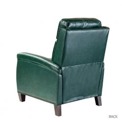 Florina Green Genuine Cigar Leather Recliner with Nailhead Trim by JAYDEN CREATION 13 Florina Green Genuine Cigar Leather Recliner with Nailhead Trim by JAYDEN CREATION -JAYDEN CREATION Sales green jayden creation recliners rclb0172 green c3 1000