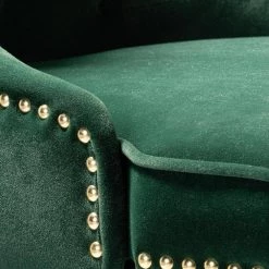 Adelina Green Swivel Tufted Task Chair with Nailhead Trim by JAYDEN CREATION -JAYDEN CREATION Sales green jayden creation task chairs ofmyn0145 green 44 1000