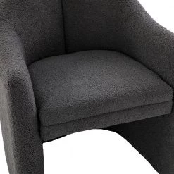 Baudoin Grey Barrel Chair with Polyester Fabric by JAYDEN CREATION 14 Baudoin Grey Barrel Chair with Polyester Fabric by JAYDEN CREATION -JAYDEN CREATION Sales grey jayden creation accent chairs chm0353 grey 4f 1000