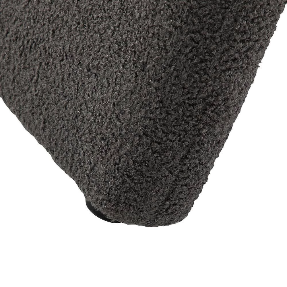 Baudoin Grey Barrel Chair with Polyester Fabric by JAYDEN CREATION 8 Baudoin Grey Barrel Chair with Polyester Fabric by JAYDEN CREATION - Image 8