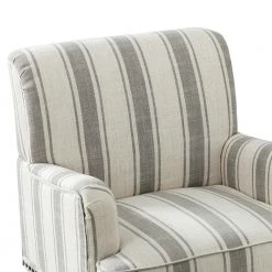 Imperia Grey Armchair with Turned Legs by JAYDEN CREATION -JAYDEN CREATION Sales grey jayden creation accent chairs chm0406 grey 1f 1000