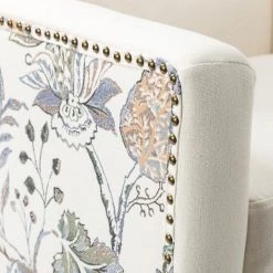 Gerry Grey Armchair with Spring (Set of 2) by JAYDEN CREATION -JAYDEN CREATION Sales grey jayden creation accent chairs chwh0616 grey s2 44 1000