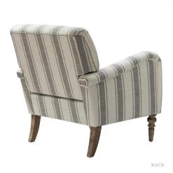 Hallstatt Retro Color Grey Accent Arm Chair with Wood Base by JAYDEN CREATION -JAYDEN CREATION Sales grey jayden creation accent chairs hchs0105 grey c3 1000