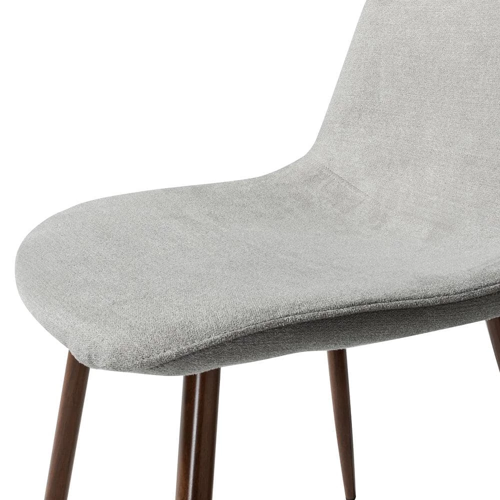 Ergani 5-Piece Dining Set with Square Marbling Table and Grey Chairs by JAYDEN CREATION 6 Ergani 5-Piece Dining Set with Square Marbling Table and Grey Chairs by JAYDEN CREATION - Image 6