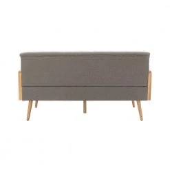 Carla 62.5" Grey sofa with Tufted Back by JAYDEN CREATION -JAYDEN CREATION Sales grey jayden creation loveseats sfs0400 grey 66 1000