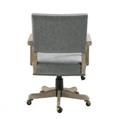 Romilda Grey Swivel Task Chair with Nailhead Trim by JAYDEN CREATION 12 Romilda Grey Swivel Task Chair with Nailhead Trim by JAYDEN CREATION -JAYDEN CREATION Sales grey jayden creation task chairs ofm0163 grey 66 1000