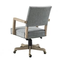 Romilda Grey Swivel Task Chair with Nailhead Trim by JAYDEN CREATION 13 Romilda Grey Swivel Task Chair with Nailhead Trim by JAYDEN CREATION -JAYDEN CREATION Sales grey jayden creation task chairs ofm0163 grey c3 1000